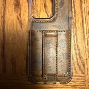 iPhone 16 Pro Wali Case - Brown Floral Phone Case